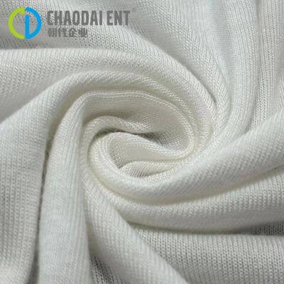 Green Sustainable 21S 100% Bamboo Fiber Knitted Fabric 175cm Jersey Fabric for Widely Use photo-4