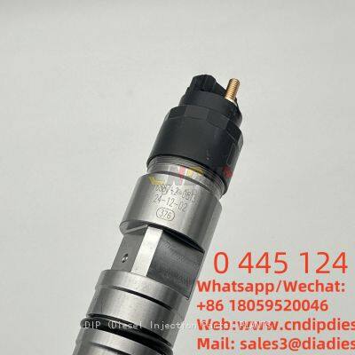 0 445 124 042 Fuel Common Rail Diesel Injector for Bosch Injector oil Nozzle Genuine CRIN3-20/22