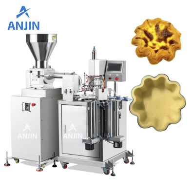 Automatic Egg Tart Pressing Machine with Rotary Arm AJ303R