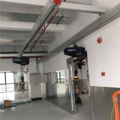 Custom Aluminum Light Ceiling Mounted Suspension Bridge Crane photo-2