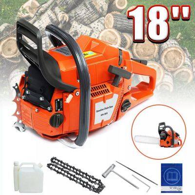 Portable Low Noise Power Tools 3.4kw 65cc Small Gas Chainsaw photo-2