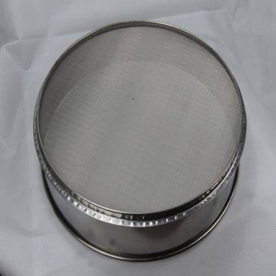 80 100 130 160 180 Mesh Micron Stainless Steel Wire Mesh Flour Sieve photo-4