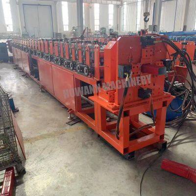 High Speed Round and Square Downspout Water Gutter Pipe Bending Roll Forming Machine photo-2
