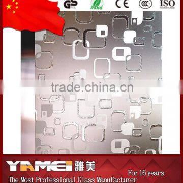 New Design ! High Quality Deep Acid Etch Glass