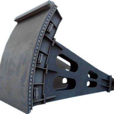 Burkina Faso reservoir gate plane sliding fixed-wheel arched steel gate hydraulic engineering river steel solid manufacturer in stock