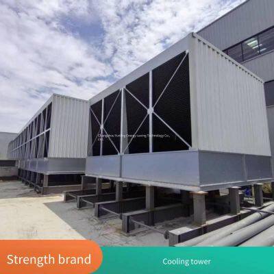 Закрытая охлаждающая башня 200т низкотемпературного антифризного типа, специальное закрытое охлаждающее оборудование для гидравлического масла/заправочной жидкости photo-1