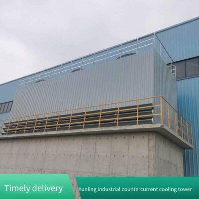 Yunling Energy-saving Square Frp Counterflow Cooling Tower, Suitable for Industrial and Chemical Circulating Water Cooling, Customized Design photo-4