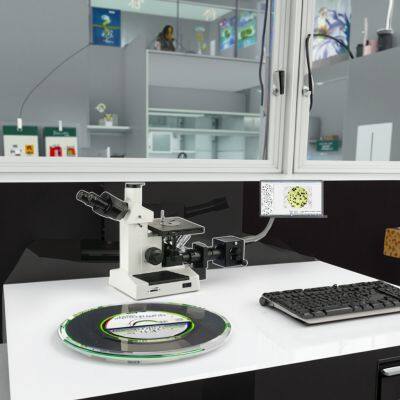 High Quality HST101-BW Trinocular Inverted Metallography Microscope photo-5