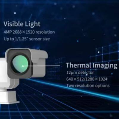 Raythink PC5 Multi-spectral PTZ Camera AI Target Recognition Laser Optional for Perimeter Defense photo-5