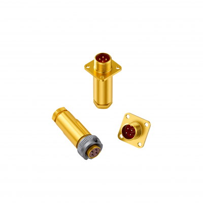 PC4TB Threaded Circular Connector With Russia Standard PC Type