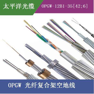 Оптико-волоконный композитный воздушный заземляющий провод