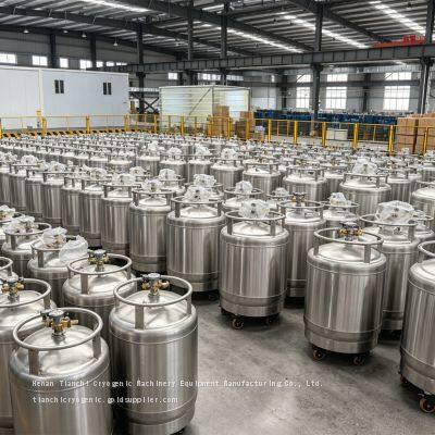 Democratic 300L Liquid Nitrogen Cell Storage Tanks TcCryo-liquid Nitrogen Dewar Pressure photo-4