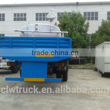 2014 new china Dongfeng 5 tons small crane for truck with water tanker