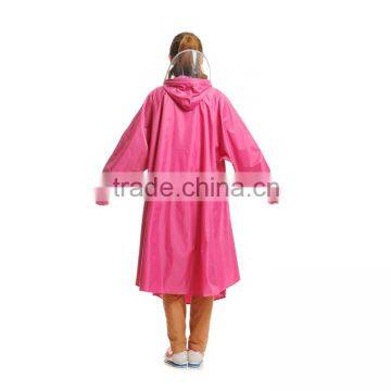 Ladies Pvc Long Type Cute Raincoat for Juniors photo-3