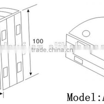 High Quality Tempered Frameless SS or Polish Finish Glass Door Lock for Double Door in Glass photo-2