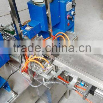 Semi-auto Soap Packing Machine in Paper