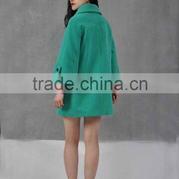 2016 OEM Factory New Latest Style Design Ladies Long Coat Elegant Dress Jacket Ladies Long Winter Coat photo-3