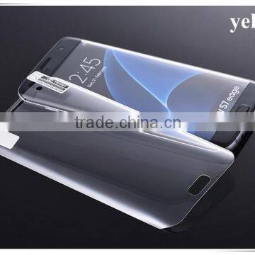 3D Curved Crystal Tempered Glass Protector for Samsung Moblie Phone Galaxy s7 Edge photo-5