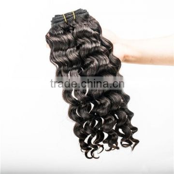 Qingdao factory Mongolian hair virgin jerry curl weave extensions human hair for braiding