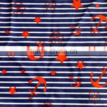 baby cue prints wholesale swimwear fabric nylon spandex 4