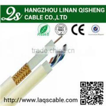 10year-experience manufacturer coaxial cable RG-6 CU Telephone Cable or UTP Cat 5E(NON-UL)