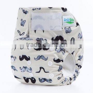 AnAnbaby Machine Washable Cloth diaper With PUL Outer