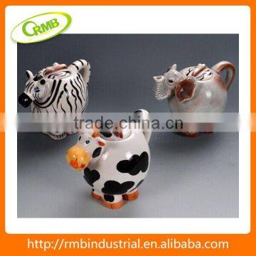 cartoon ceramic pot