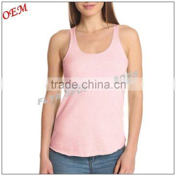 fashion designer comfortable custom fitness apparel plain singlet