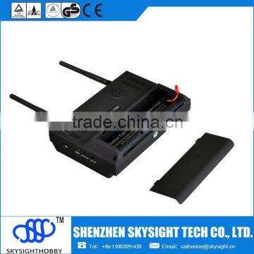 7 inch wireless portable DVR FPV receiver monitor built in battery box