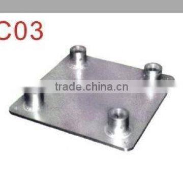 Aluminum truss accessories 4 holes base