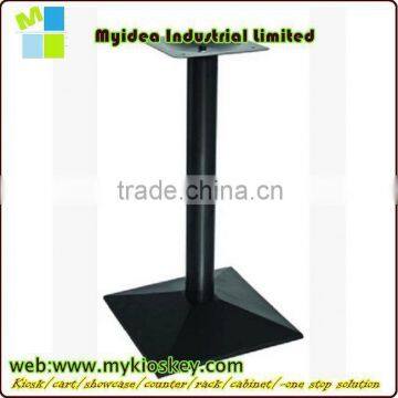 HS-A112 antique cast iron furniture black powder coated table feet metal leg for table adjustable table leg screw