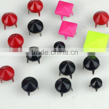 Luminous copper claw studs,colour painted spike claw studs,copper studs for leather boots