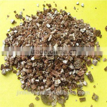 golden and silvery white expanded vermiculite/exfoliated vermiculite