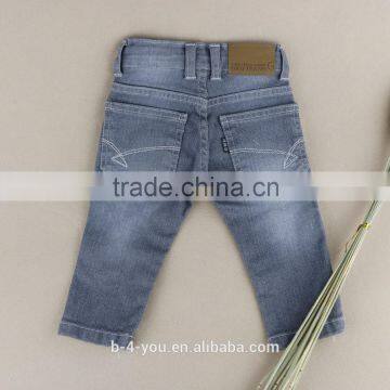 Wholesale Five-pocket Vintage Wash Jean Boys' Skinny Bootcut Jean photo-5