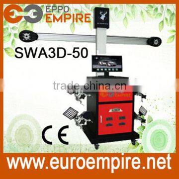 G681 double LCDs 3d camera wheel alignment/3d used wheel alignment machine