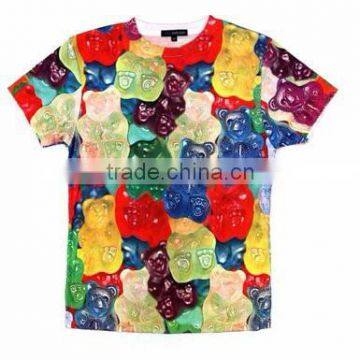 Sublimated printing t-shirt with original design