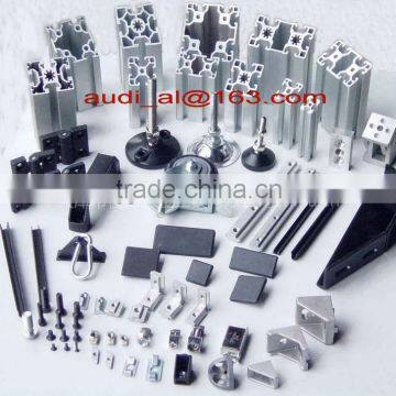 aluminum T slot accessories fittings