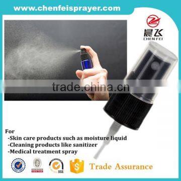 Factory price dosage 0.12ml hot style comestic bottle usage plastic spray pump handy mist sprayer for sale