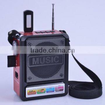 New High Quality Display Potable High Quality FM Mini Box Speaker