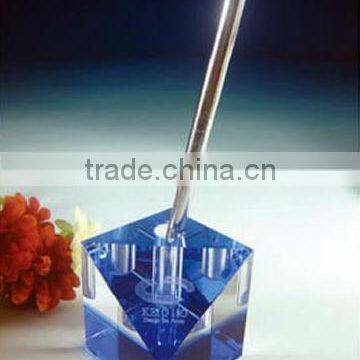 AAA quality 3d laser crystal penholder