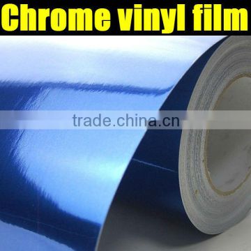 AIR free 1.52*30m chrome mirror vinyl roll sheet adhesive sticker