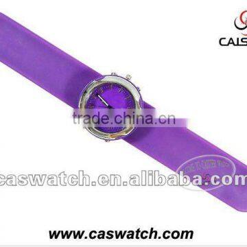 Fashion ladies slap watch with diamond on the face