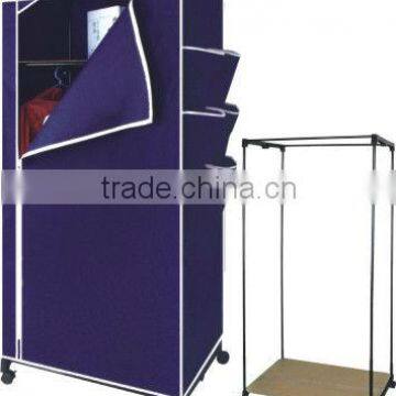 Metal Furniture Non-woven folding wardrobe/wardrobe designs /wardrobe closet