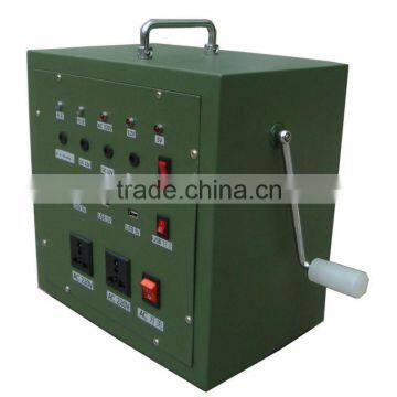 2013 Newest Product Hand-cranked Generator for Portable Emergency Electrical Power Source for Outdoor