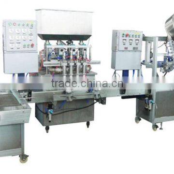 GWJ04-05-QF Piston type automatic liquid filling machine