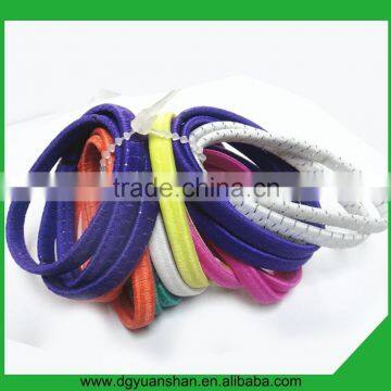 Flat and high quality elastic hair bands,hair accessories