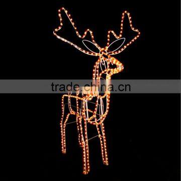 max 110cm outdoor lighted deer christmas