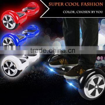 2016 NEW two wheel mobility balance board scooter with LG battery 6.5 Inch EU plug Plum round Ancheer AM002726