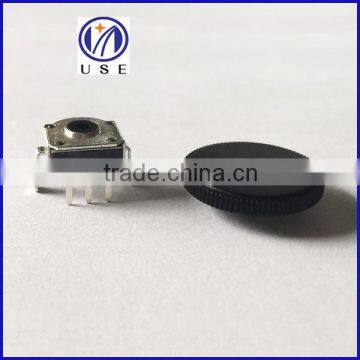 10mm mouse wheel encoder with black plastic roller