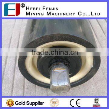 Industry Widely Used 108mm Diameter Troughing Steel Idler For Conveying Cement photo-2